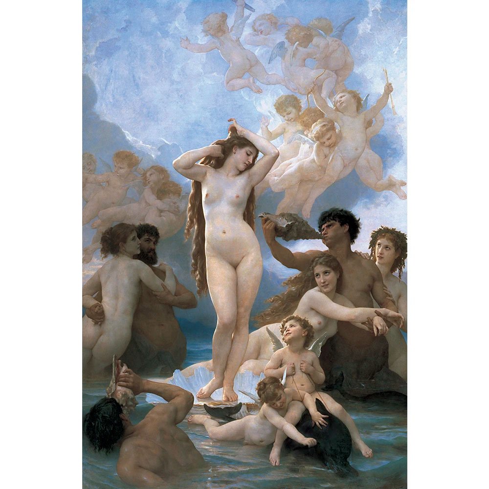TOMAX PUZZLE 1500 PIEZAS BIRTH OF VENUS (WILLIAM-ADOLPHE BOUGUEREAU) TOMAX PUZZLE 1500 PIEZAS BIRTH OF VENUS (WILLIAM-ADOLPHE BOUGUEREAU)